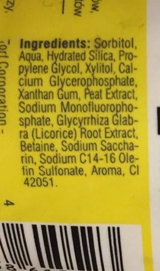 Glikol propylenowy znajdziemy zarówno w pastach do zębów, jak i w płynach do chłodnic