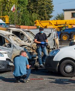 Bielsko-Biała. Spłonęło 9 samochodów