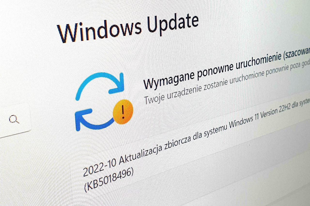 Windows 11 21H2 dostanie automatyczną aktualizację do 22H2