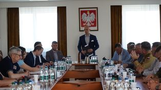 Płock: Przygotowania na sytuacje kryzysowe. Posiedzenie w Starostwie