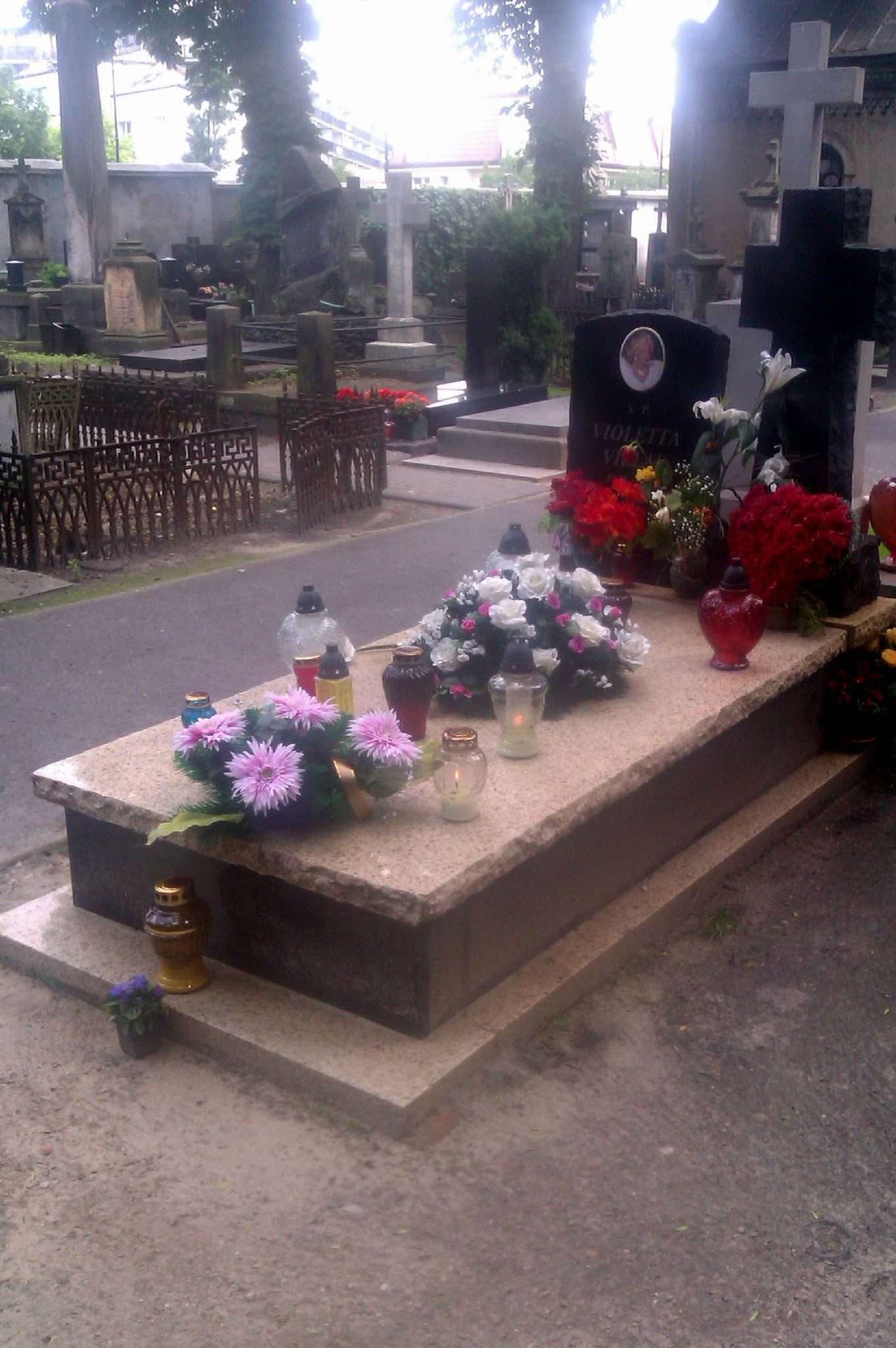 Violetta Villas - grób na warszawskich Powązkach