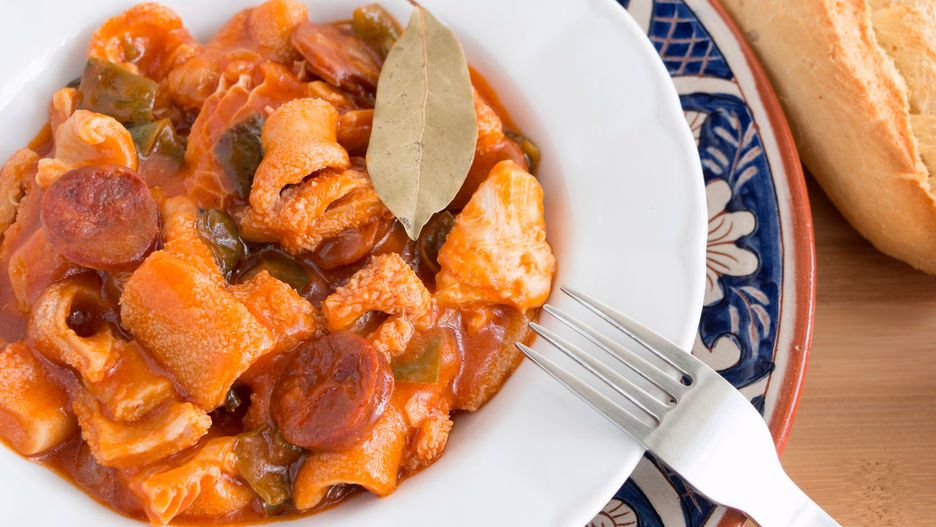 Bigos z żołądków drobiowych