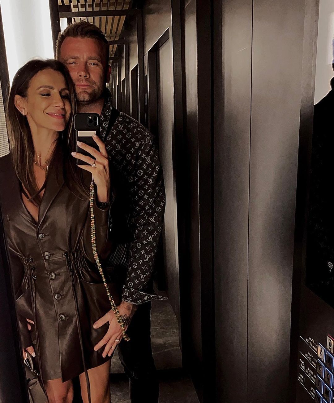 Sara Boruc i Artur Boruc na randce