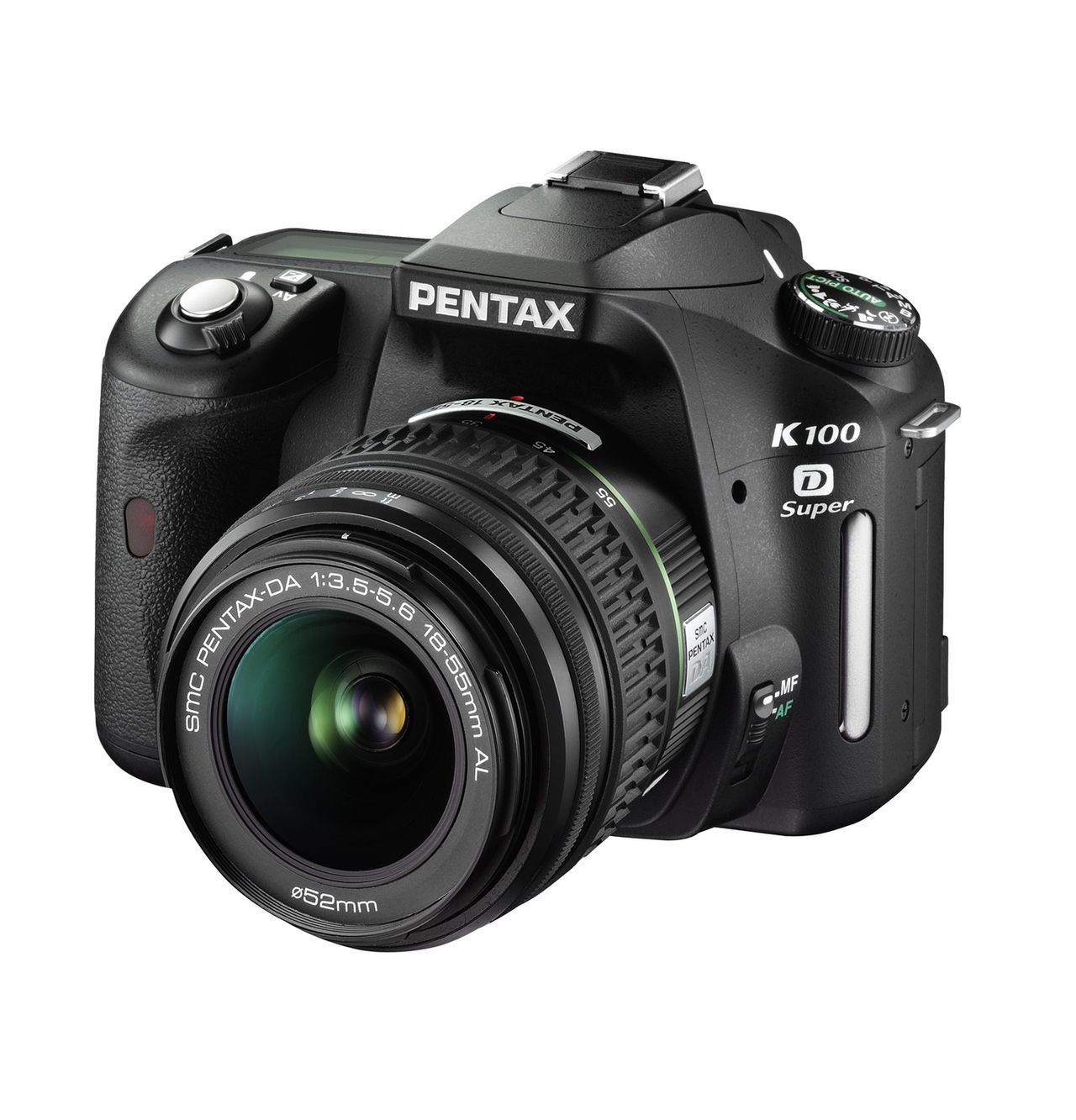 Pentax K100D Super to model wprowadzający minimalne zmiany w stosunku do siostrzanej lustrzanki Pentax K100D