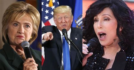 Cher nazywa Trumpa... "pier*olonym idiotą" i porównuje go... do Stalina i Hitlera!
