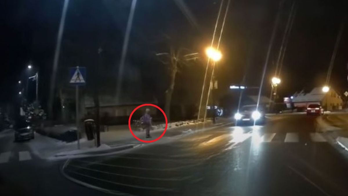 Dziecko chciało przejść przez ulicę. Kierowca celowo zablokował drogę