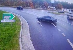 Kierowca bmw doigrał się. Gigantyczna kara za "wyczyn" na rondzie w Zielonej Górze