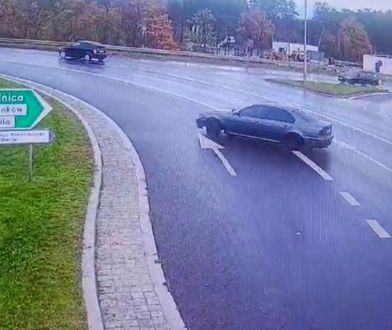 Kierowca bmw doigrał się. Gigantyczna kara za "wyczyn" na rondzie w Zielonej Górze