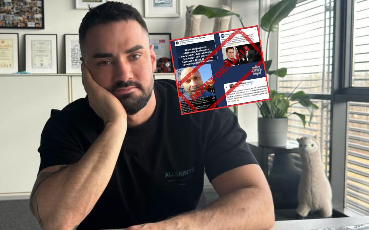 Śmierć Łukasza Litewki. Policja pokazała, co wypisują ludzie. "Stop"