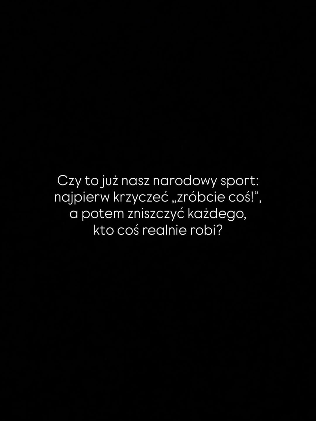 Instagramowa odezwa Ewy Chodakowskiej