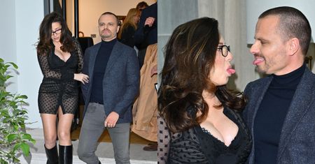 Ciężarna Dominika w prześwitujących fatałaszkach i Marcin Hakiel DOKAZUJĄ na salonach. Fajna z nich parka?