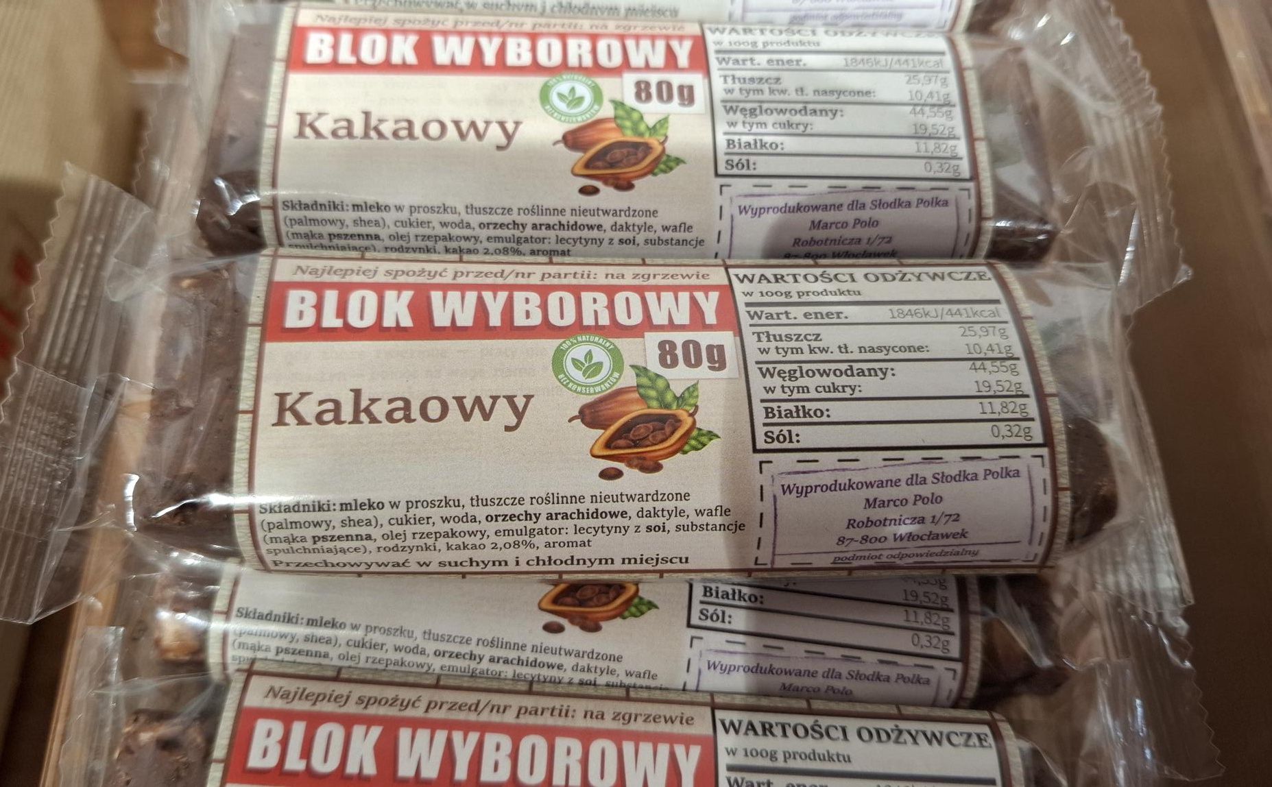Blok czekoladowy