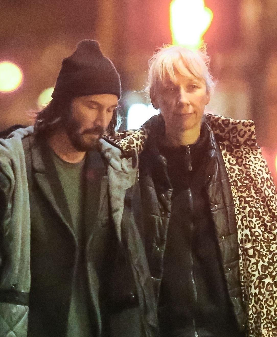Keanu Reeves i Alexandra Grant