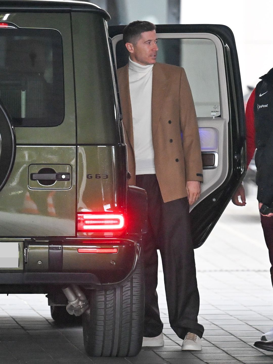 Robert Lewandowski na zgrupowaniu