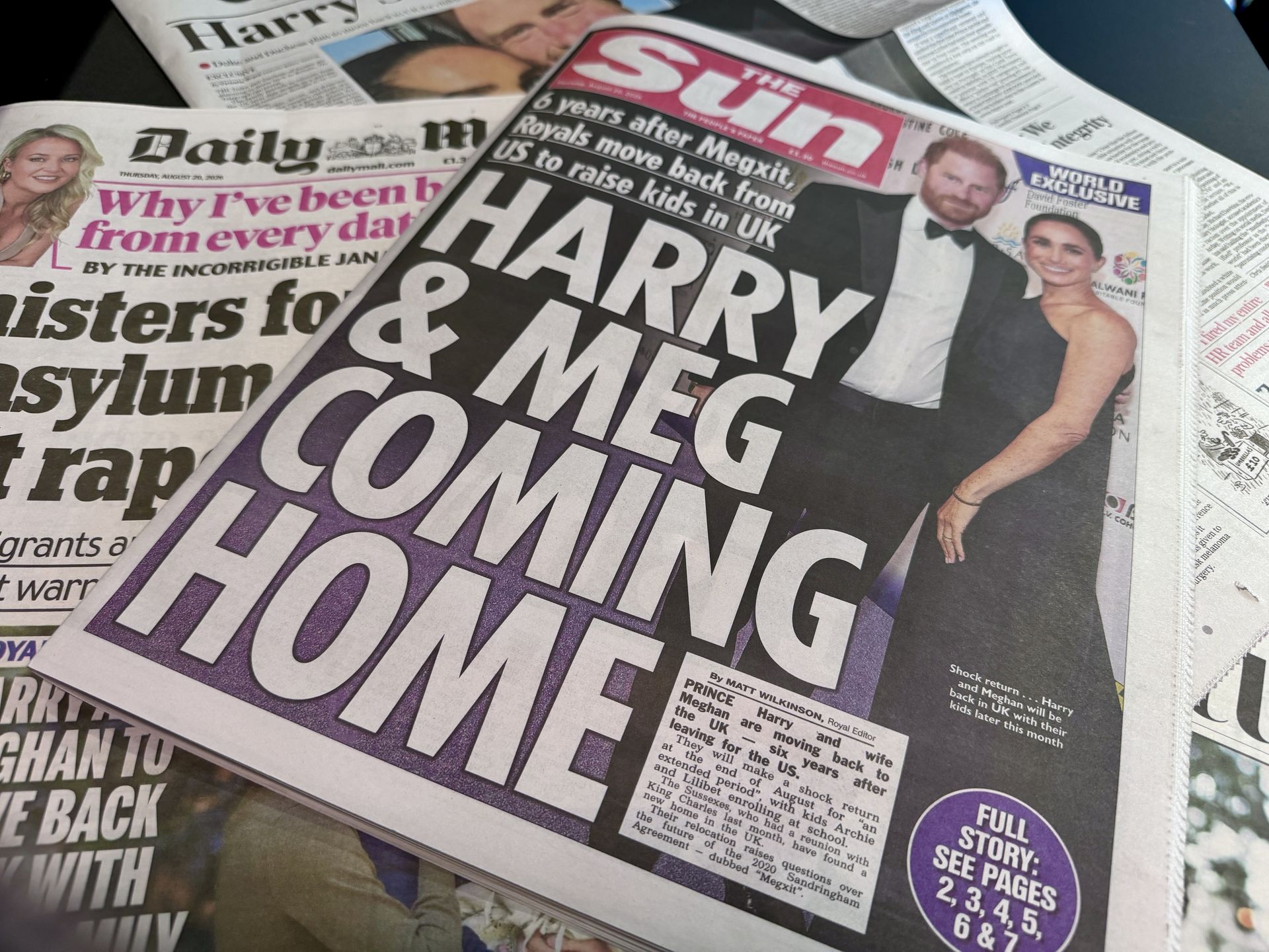 Harry i Meghan wracają do Wielkiej Brytanii