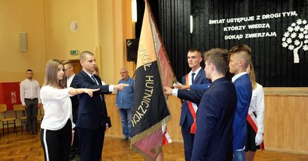 Ślubowanie w Zespole Szkół Nr 3 (THM)