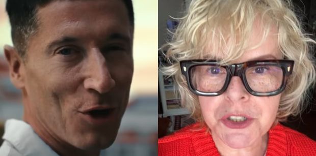 Korwin Piotrowska ZAŁAMANA spotem promującym Polskę, w którym Lewandowski udaje, że JE GOFRA. "Dlaczego ktoś to robi MOJEJ OJCZYŹNIE?"
