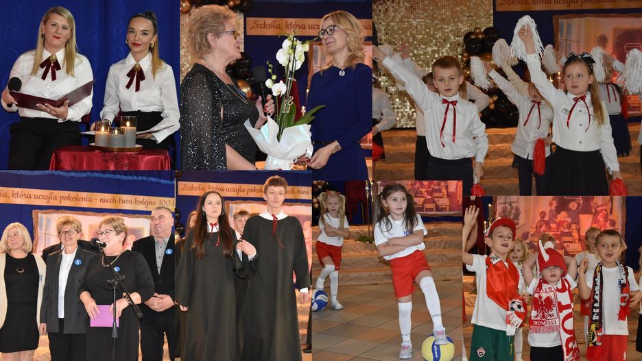 Setna rocznica istnienia Szkoły Podstawowej im. Jana Pawła II w Rychłocicach stała się wydarzeniem niezwykłym. Zobaczcie zdjęcia w naszej galerii upamiętniające tę piękną uroczystość