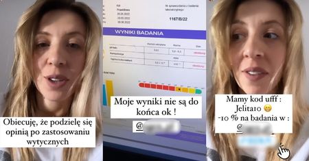 Małgorzata Borysewicz z "Rolnik szuka żony" pokazała obserwatorom wyniki BADAŃ KAŁU