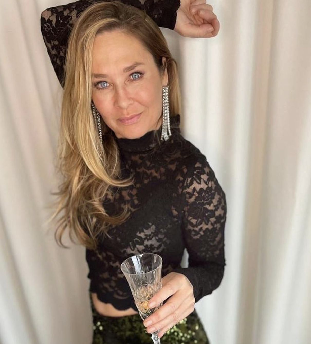 Dorota Naruszewicz pozuje