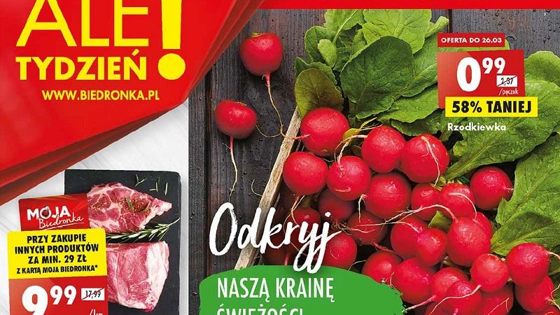 Biedronka gazetka od czwartku 24.03
