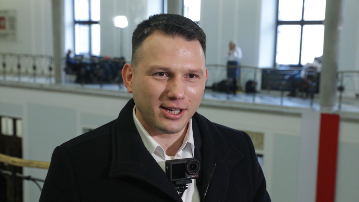 S�awomir Mentzen
Warszawa, 05.12.2024. Kandydat w przysz�orocznych wyborach na prezydenta RP, pose� Konfederacji S�awomir Mentzen podczas wypowiedzi dla medi�w w Sejmie w Warszawie, 5 bm. (doro) PAP/Tomasz Gzell
Tomasz Gzell
X kadencja, 10, 10., Dziesi�ta, kadencji, Kamera DJI Osmo Action 5 Pro, polityk polityka, Polityka, pose�, Sejm RP, sejmie, sejmu, X kadencji