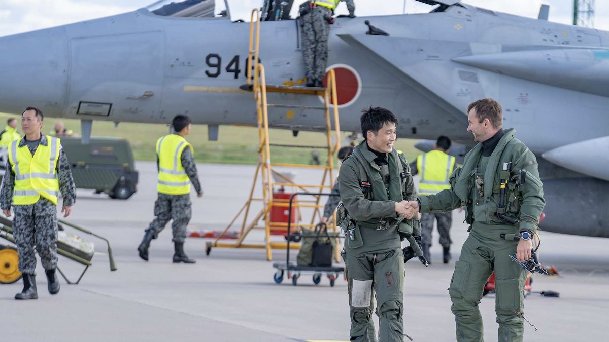 Japońscy piloci wylądowali na niemieckim lotnisku wojskowym