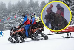 Bieszczady. Weszli na Tarnicę bez koszulek. Żołnierze pomogli morsom