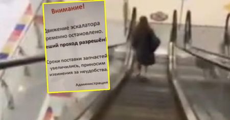 Zaskakujący problem Rosjan. Sankcje uderzyły w schody ruchome