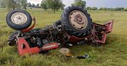 Gródek: Wypadek nad Bugiem. Ciągnik przewrócił się podczas prac