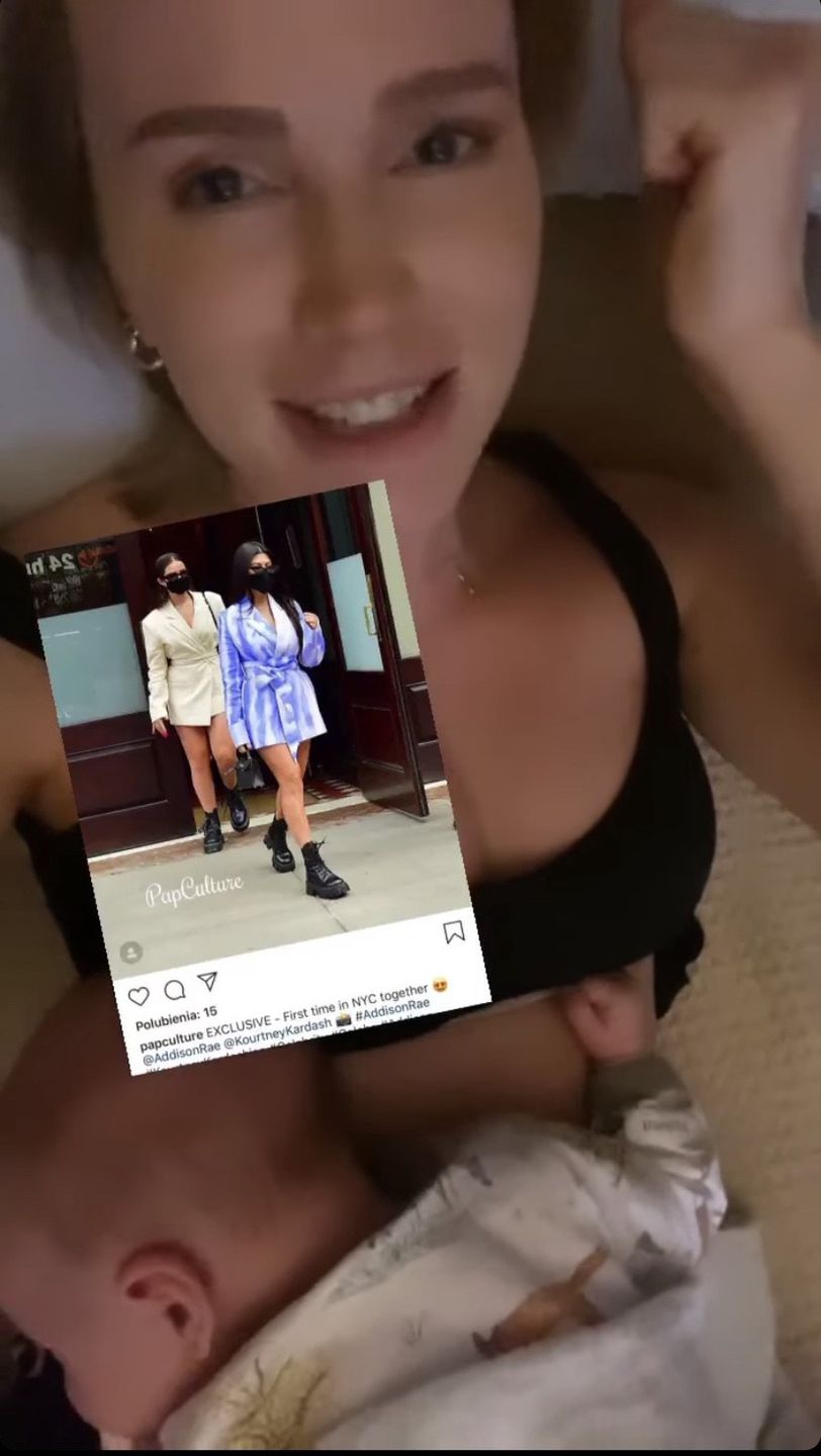 Kourtney Kardashian pokazała się z marynarce Eppram