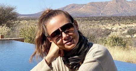 Kinga Rusin zwiedza Kenię. Poranek spędziła w towarzystwie lwów