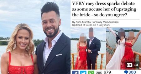 Sukces Kasi Dziurskiej! Pisze o niej "Daily Mail", bo na ślub koleżanki założyła "WULGARNĄ" sukienkę