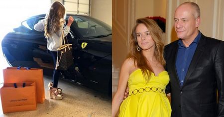 8-letnia córka Moniki Ordowskiej pozuje w SZPILKACH na tle luksusowego ferrari (FOTO)