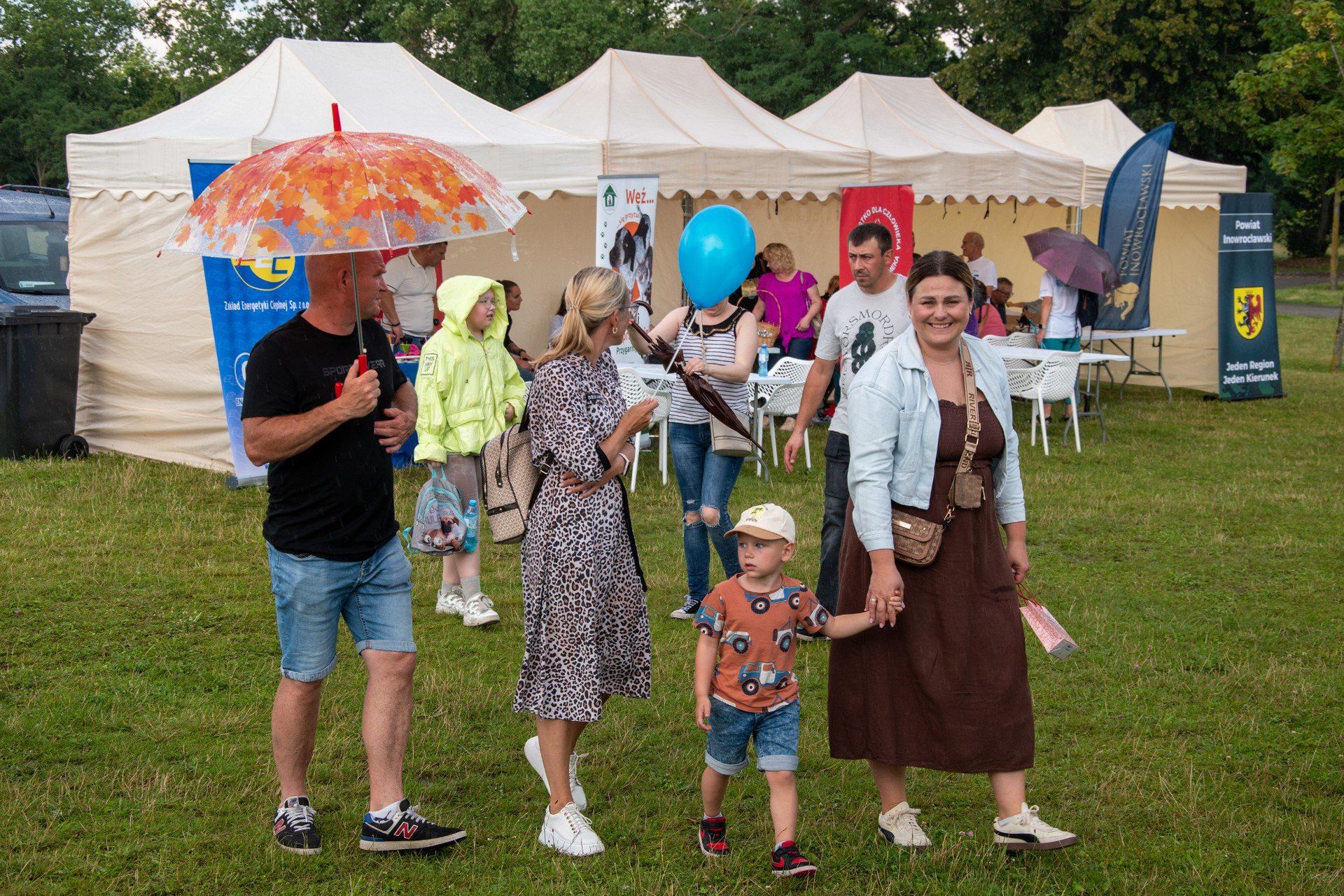 Piknik w nowej części Parku Solankowego