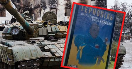 Taką grafikę zobaczyli w Ukrainie. Poznajecie kto to? Macie rację!