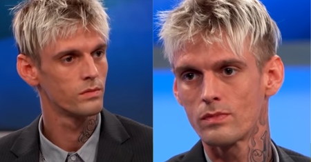 Aaron Carter cierpi na schizofrenię i zaburzenia osobowości. Do programu telewizyjnego przyniósł torbę pełną leków
