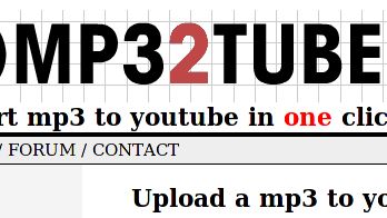 Wysyłamy muzykę MP3 do YouTube 1