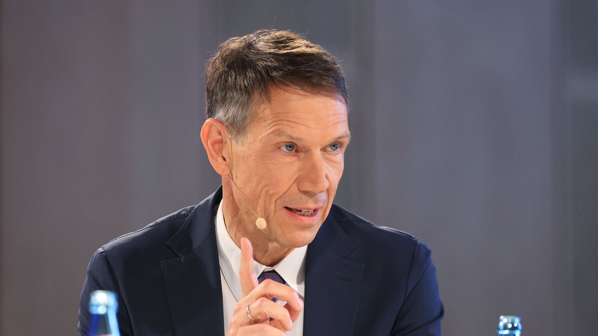 Rene Obermann, chair of Airbus SE, at the Berlin Global Dialogue in Berlin, Germany, on Saturday, Oct. 25, 2025. The forum runs until Saturday, Oct. 25. Photographer: Krisztian Bocsi/Bloomberg via Getty Images