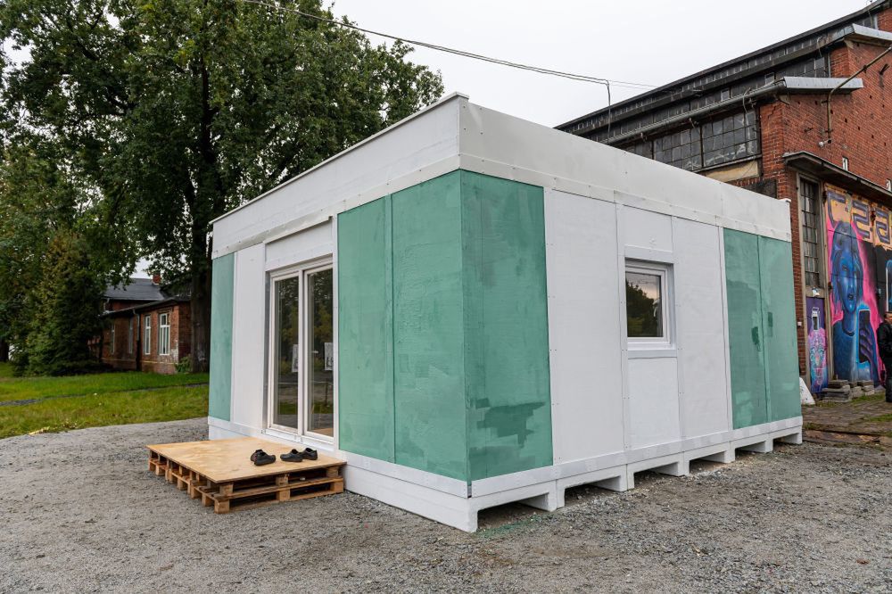 Польські студенти створили прототип житла для біженців.