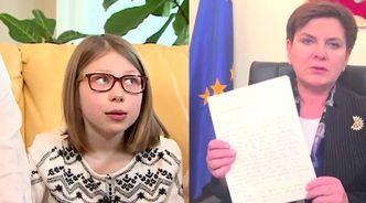 9-latka, która napisała list do Szydło: "Jak będzie mało wyjaśnień, to pojadę do Warszawy"