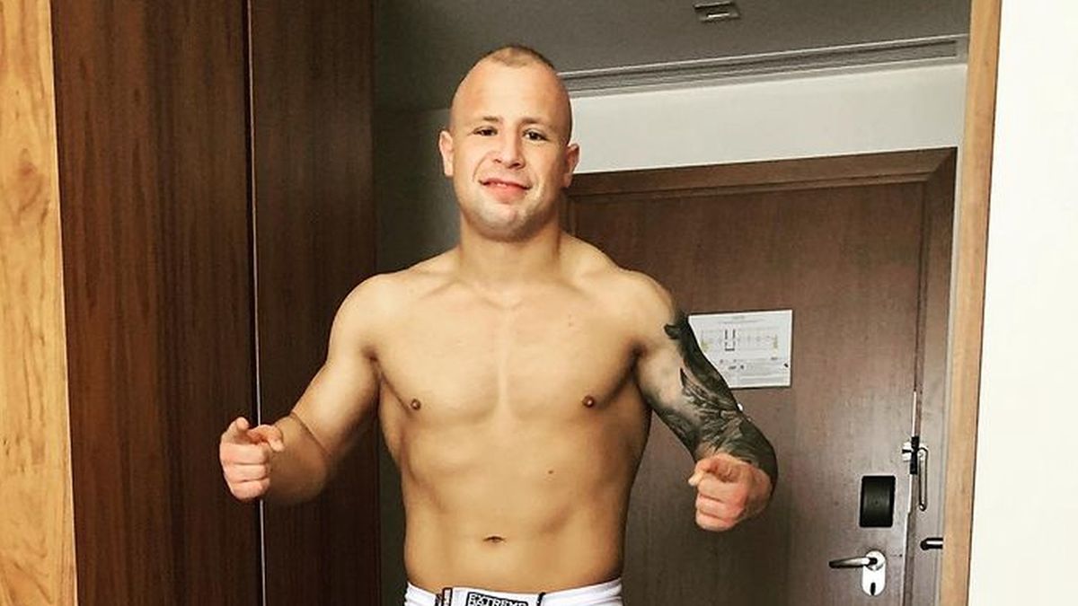 Mateusz Murański wygrał swoją pierwszą walkę