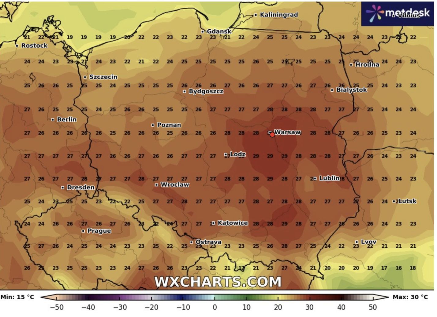 Pogoda na niedzielę