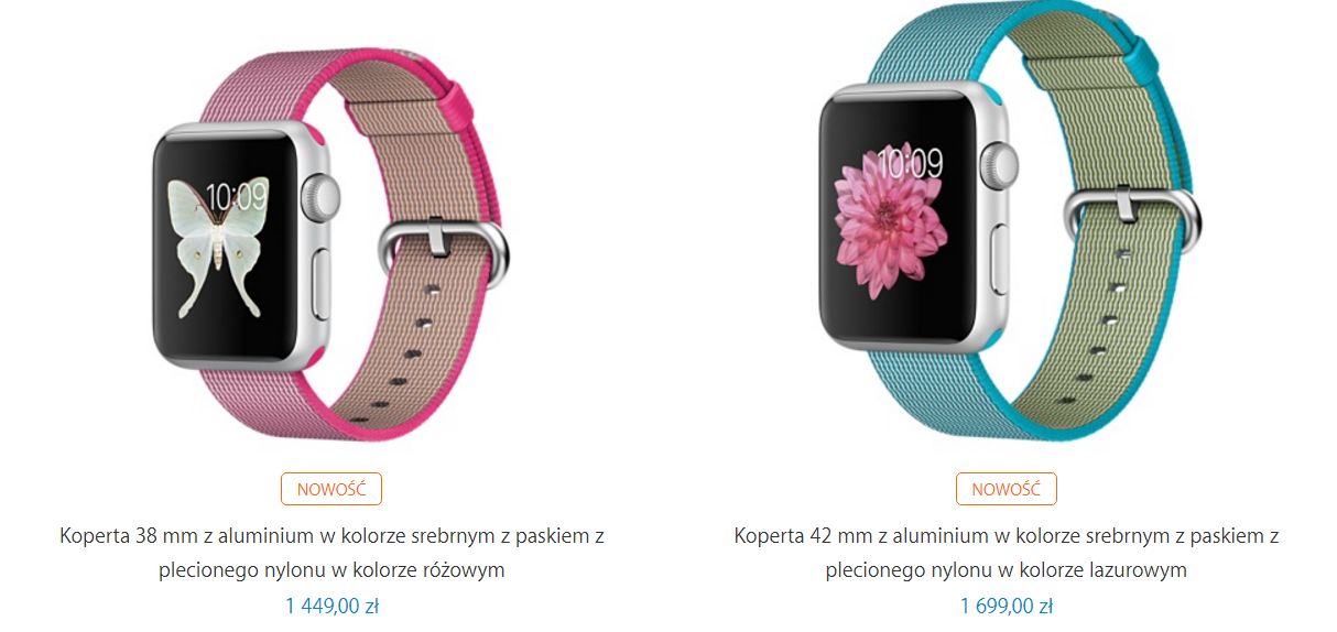 Apple Watch w niższej cenie i z nowymi paskami 2
