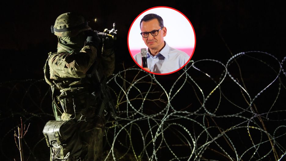 Morawiecki straszy przed zburzeniem zapory na granicy