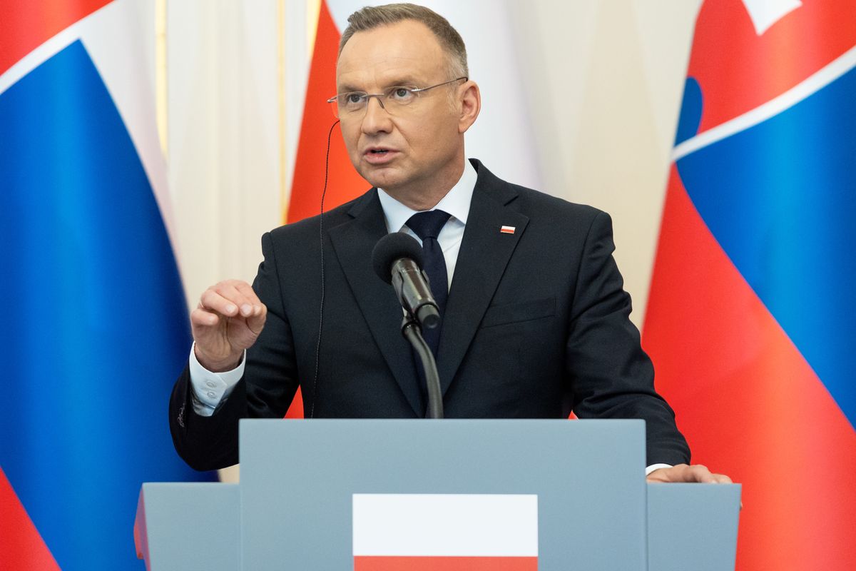 Andrzej Duda, wojna z ukrainą, szczyt nato Prezydent o szczycie NATO. Padły mocne słowa o Ukrainie