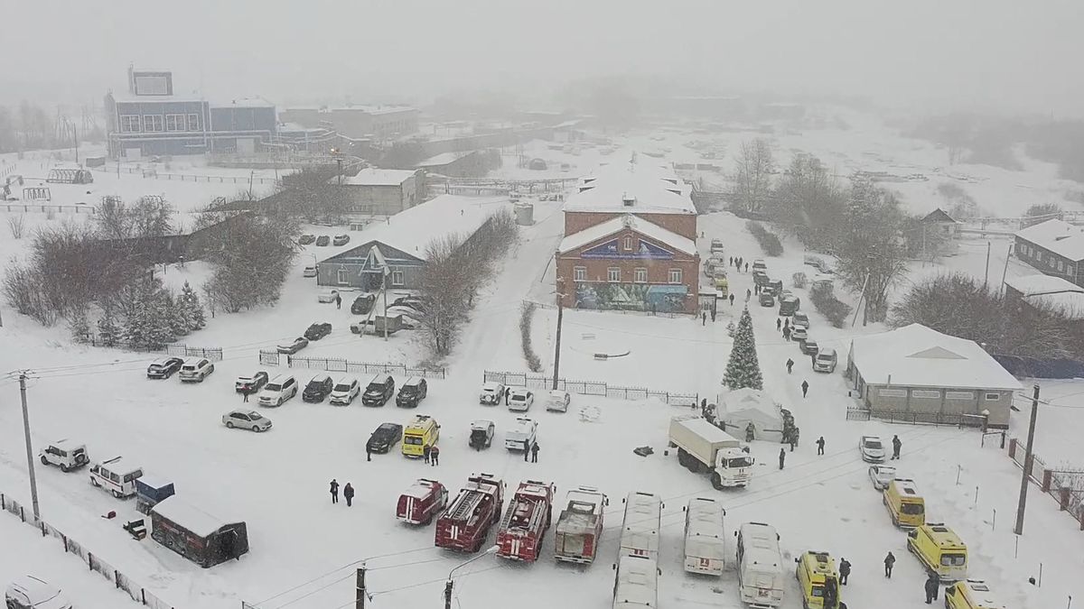 Kopalnia węgla w Kemerowie. W regionie ogłoszono alarm w związku z "czarnym niebem", a dzieci zaapelowały do Władimira Putina