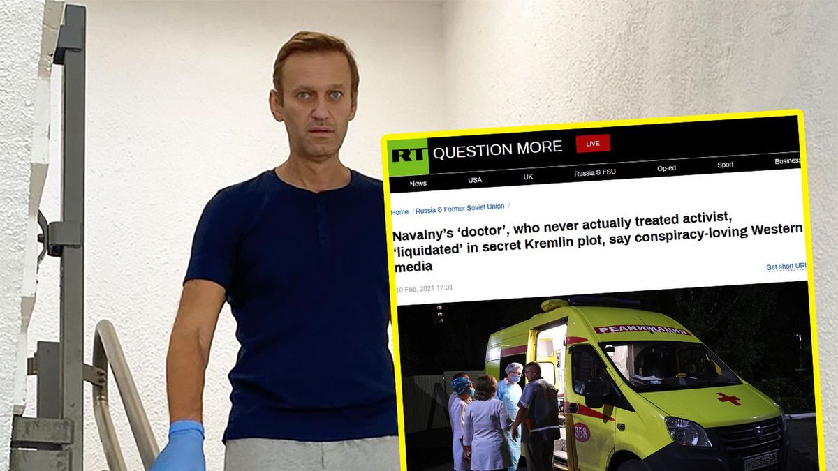 Rosyjska agencja informacyjna RT oskarża zachodnie media o spisek