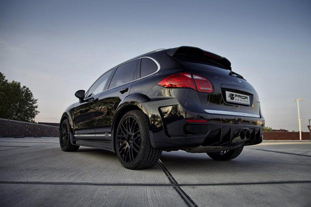 Poszerzone Porsche Cayenne od Prior Design