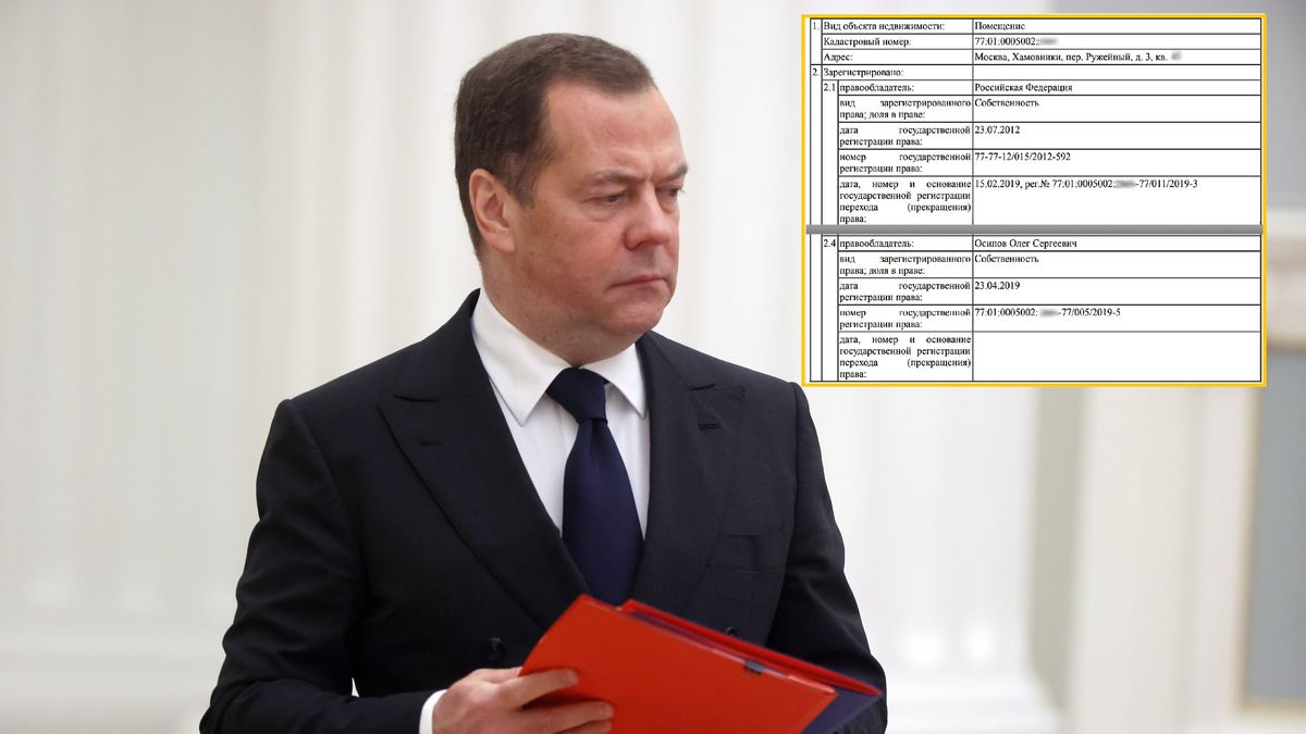 Asystent Miedwiediewa ma mieszkanie o wartości 105 mln rubli 